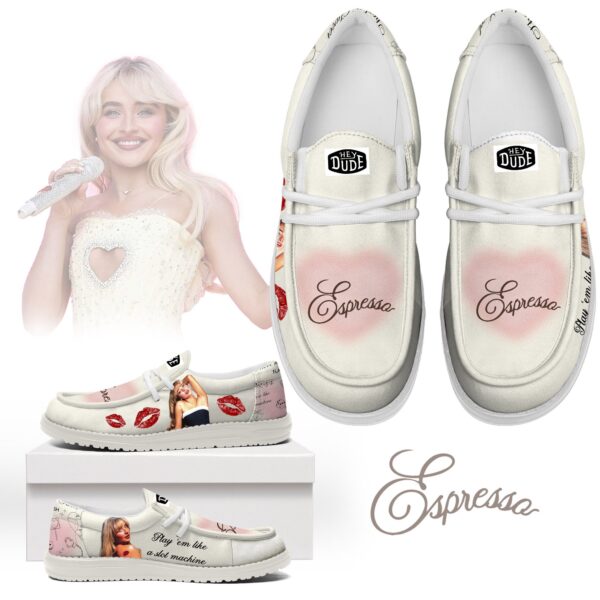 Tubopro Sabrina Carpenter Personalized Hey Dude Shoes For Men And Women