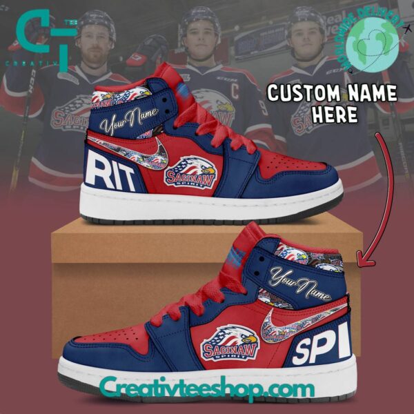 Tubopro Saginaw Spirit AJ1 High Sneakers Shoes For Men And Women