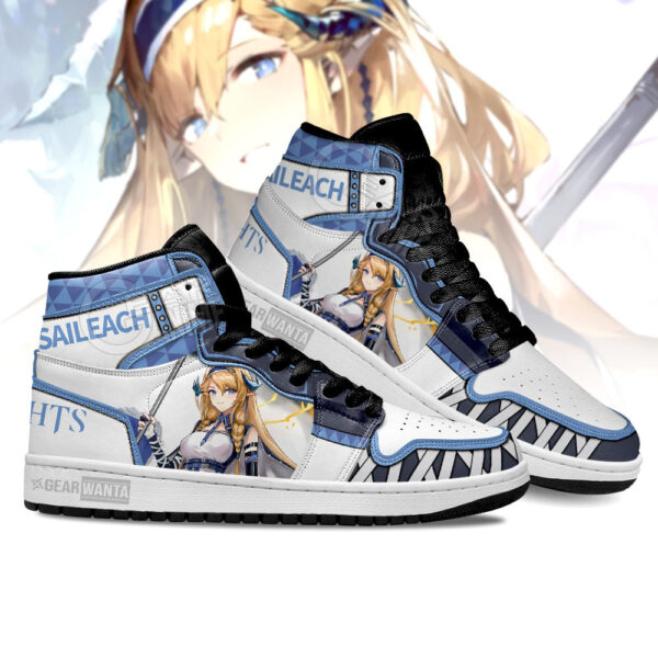 Tubopro Saileach Arknights AJ1 High Sneakers Shoes For Men And Women - Image 3