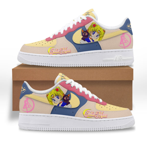 Tubopro Sailor Moon Air Low-Top Sneakers Shoes For Men And Women - Image 2