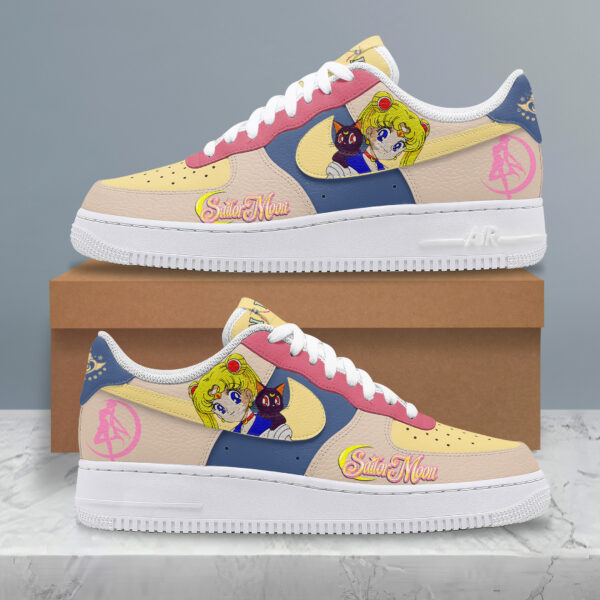 Tubopro Sailor Moon Air Low-Top Sneakers Shoes For Men And Women - Image 3