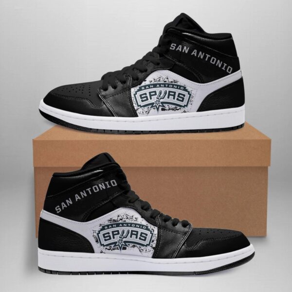 Tubopro San Antonio Spurs NBA AJ1 High Sneakers Shoes For Men And Women