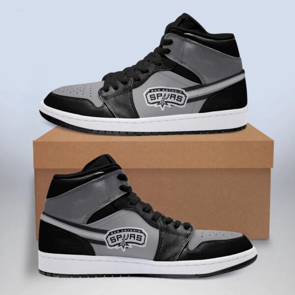 Tubopro San Antonio Spurs NBA AJ1 High Sneakers Shoes For Men And Women