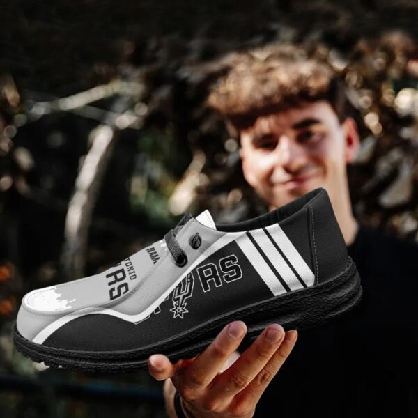 Tubopro San Antonio Spurss Hey Dude Shoes For Men And Women - Image 4
