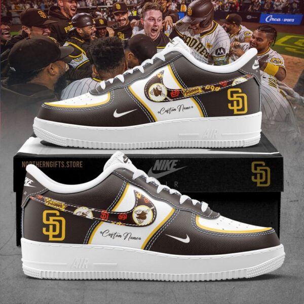 Tubopro San Diego Padres Air Low-Top Sneakers Shoes For Men And Women