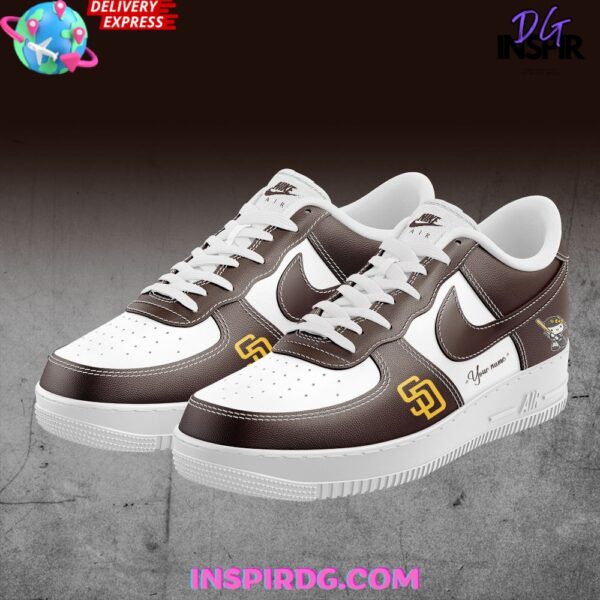 Tubopro San Diego Padres Air Low-Top Sneakers Shoes For Men And Women - Image 2