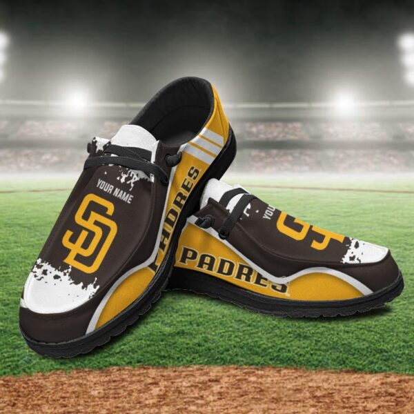 Tubopro San Diego Padres Hey Dude Shoes For Men And Women - Image 2