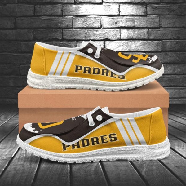 Tubopro San Diego Padres Hey Dude Shoes For Men And Women - Image 5