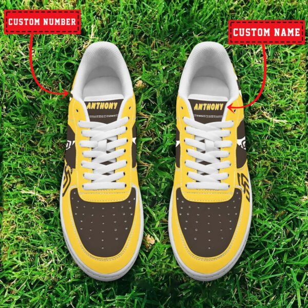 Tubopro San Diego Padres MLB Air Low-Top Sneakers Shoes For Men And Women - Image 2