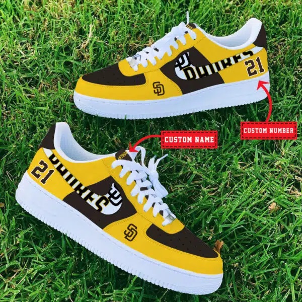 Tubopro San Diego Padres MLB Air Low-Top Sneakers Shoes For Men And Women