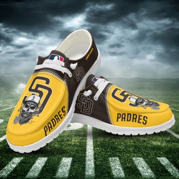 Tubopro San Diego Padres Personalized Hey Dude Shoes For Men And Women