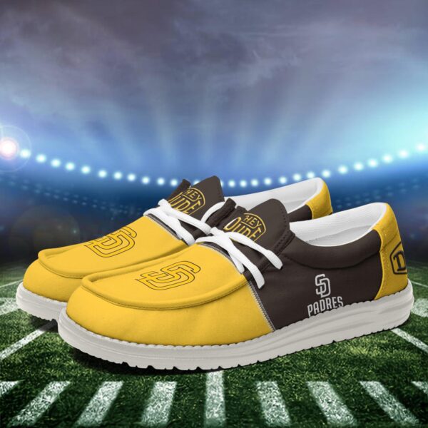 Tubopro San Diego Padres Personalized Hey Dude Shoes For Men And Women - Image 4