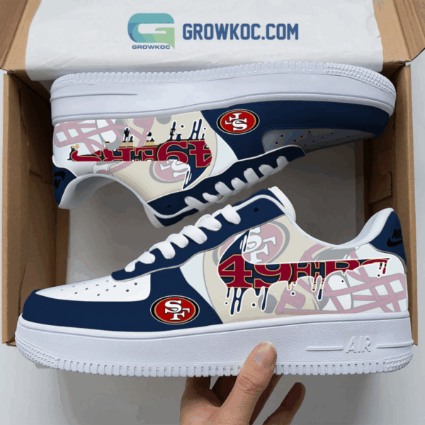 Tubopro San Francisco 49ers Air Low-Top Sneakers Shoes For Men And Women