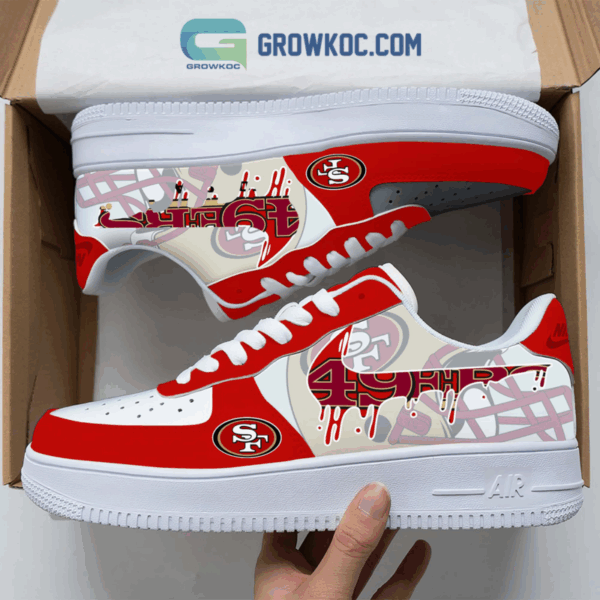 Tubopro San Francisco 49ers Air Low-Top Sneakers Shoes For Men And Women