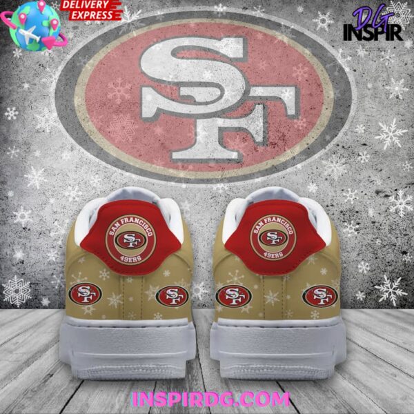 Tubopro San Francisco 49ers Air Low-Top Sneakers Shoes For Men And Women - Image 3