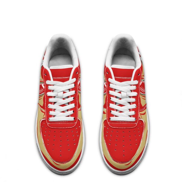 Tubopro San Francisco 49ers Air Low-Top Sneakers Shoes For Men And Women - Image 3