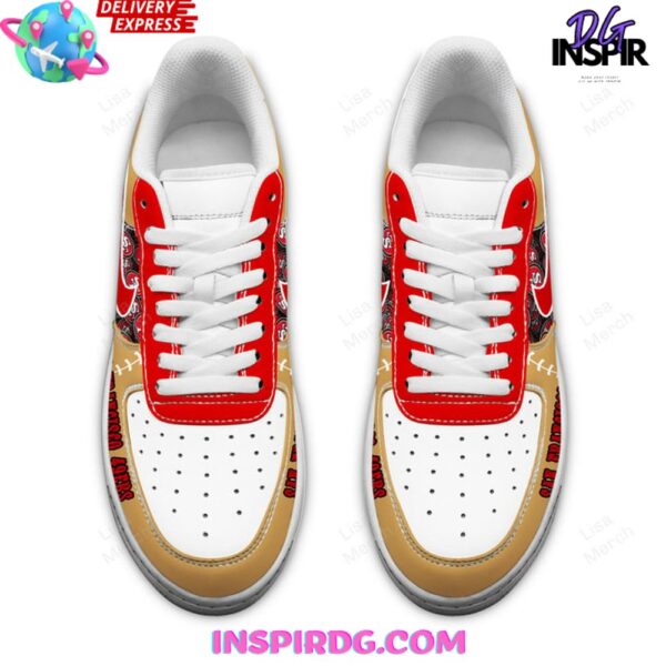 Tubopro San Francisco 49ers Air Low-Top Sneakers Shoes For Men And Women - Image 3