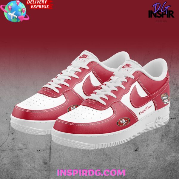 Tubopro San Francisco 49ers Air Low-Top Sneakers Shoes For Men And Women - Image 2