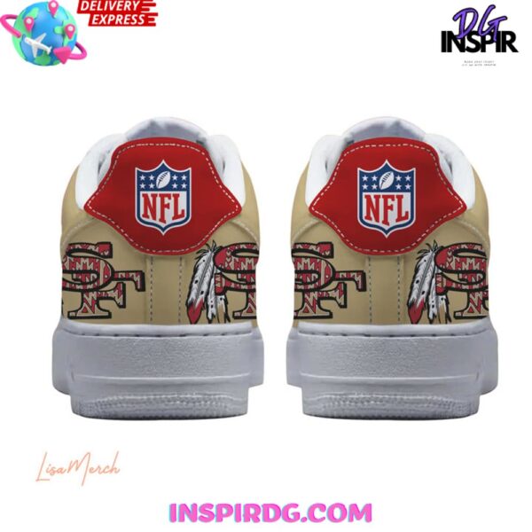 Tubopro San Francisco 49ers Air Low-Top Sneakers Shoes For Men And Women - Image 4