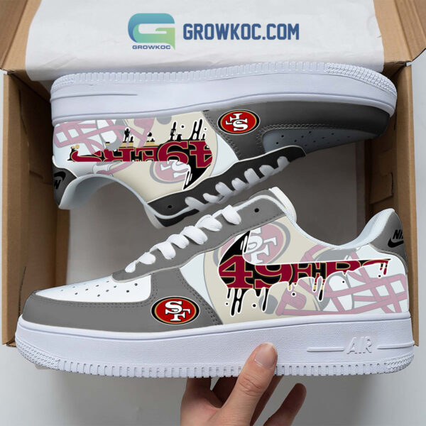 Tubopro San Francisco 49ers Air Low-Top Sneakers Shoes For Men And Women
