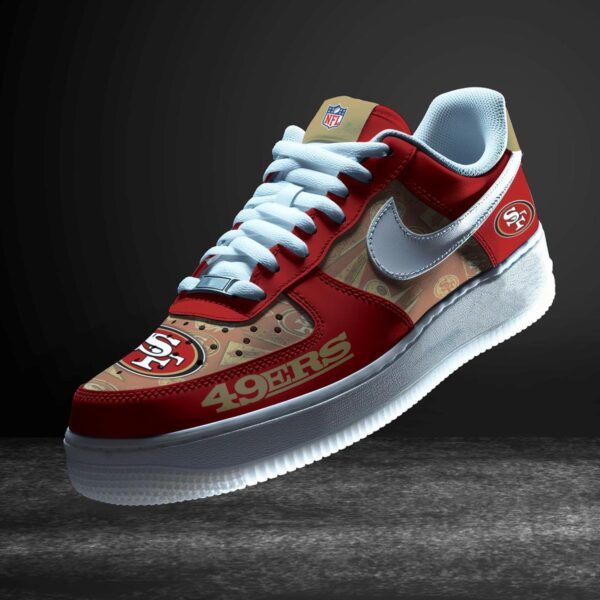 Tubopro San Francisco 49ers Air Low-Top Sneakers Shoes For Men And Women