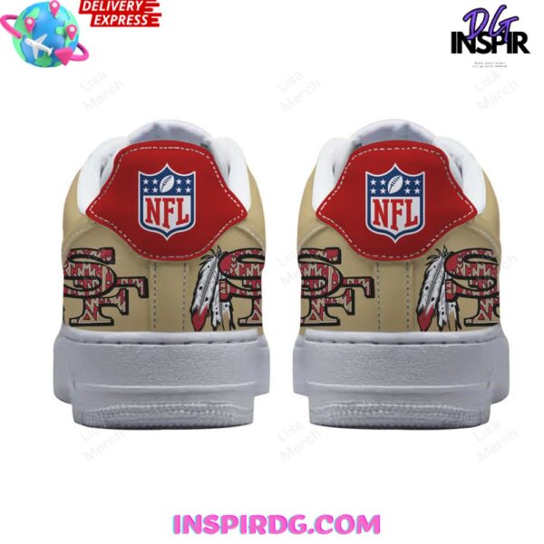 Tubopro San Francisco 49ers Air Low-Top Sneakers Shoes For Men And Women - Image 4
