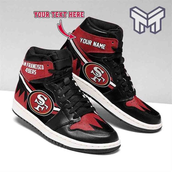 Tubopro San Francisco 49ers AJ1 High Sneakers Shoes For Men And Women