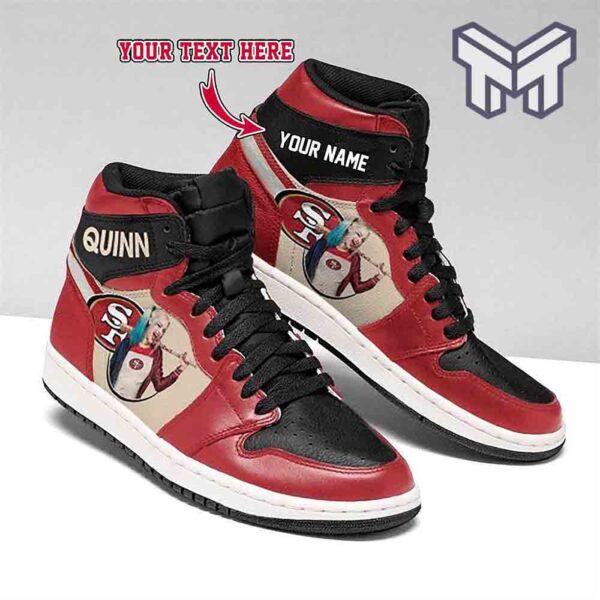 Tubopro San Francisco 49ers AJ1 High Sneakers Shoes For Men And Women