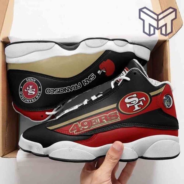 Tubopro San Francisco 49ers AJ13 Sneakers Shoes For Men And Women
