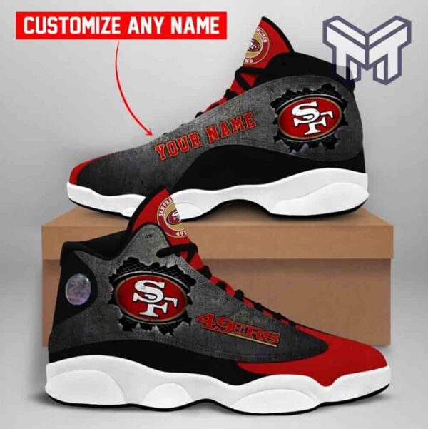 Tubopro San Francisco 49ers AJ13 Sneakers Shoes For Men And Women - Image 2