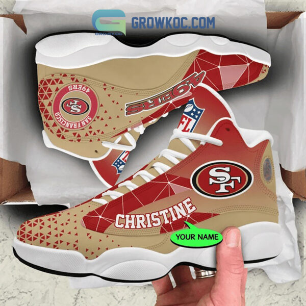 Tubopro San Francisco 49ers AJ13 Sneakers Shoes For Men And Women