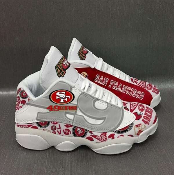 Tubopro San Francisco 49ers AJ13 Sneakers Shoes For Men And Women
