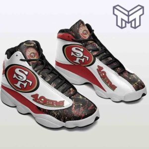 Tubopro San Francisco 49ers AJ13 Sneakers Shoes For Men And Women