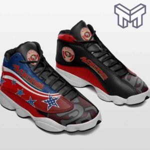 Tubopro San Francisco 49ers AJ13 Sneakers Shoes For Men And Women