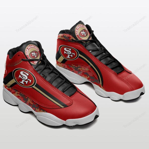 Tubopro San Francisco 49ers AJ13 Sneakers Shoes For Men And Women