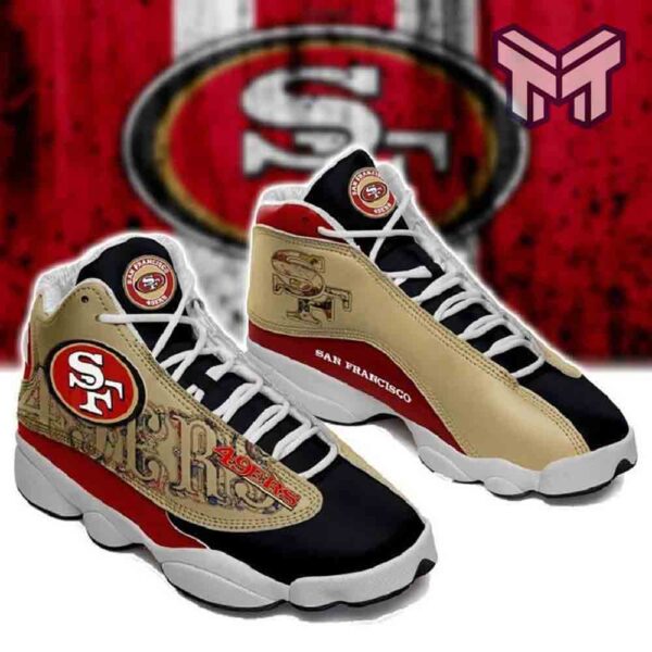 Tubopro San Francisco 49ers AJ13 Sneakers Shoes For Men And Women