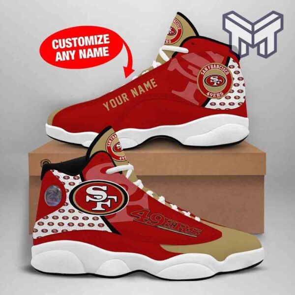 Tubopro San Francisco 49ers AJ13 Sneakers Shoes For Men And Women
