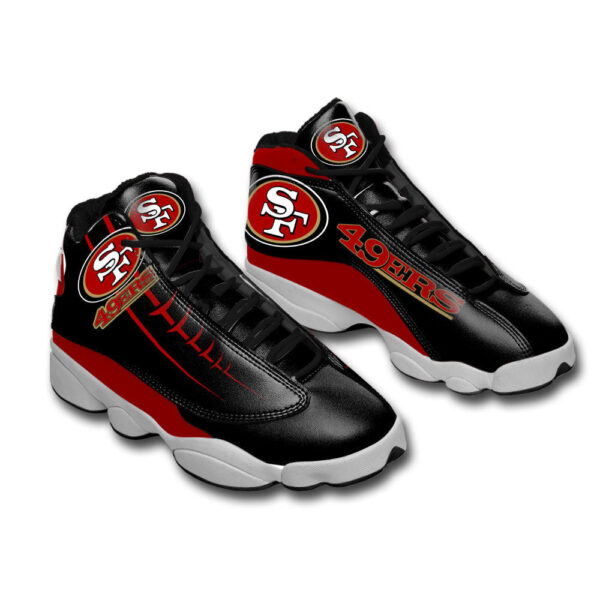 Tubopro San Francisco 49ers AJ13 Sneakers Shoes For Men And Women - Image 4