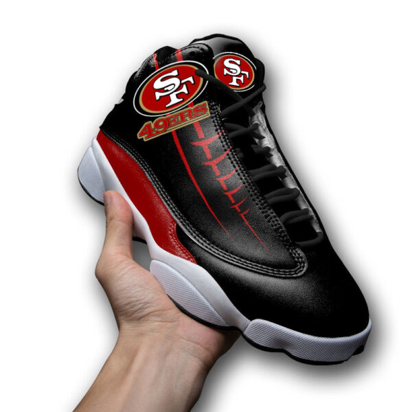 Tubopro San Francisco 49ers AJ13 Sneakers Shoes For Men And Women - Image 2