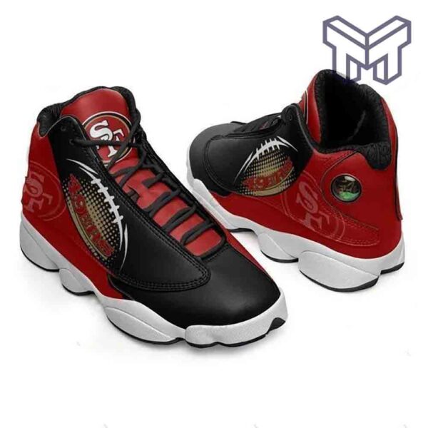 Tubopro San Francisco 49ers AJ13 Sneakers Shoes For Men And Women - Image 2