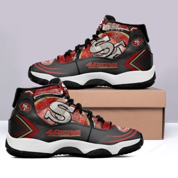 Tubopro San Francisco 49ers AJ13 Sneakers Shoes For Men And Women