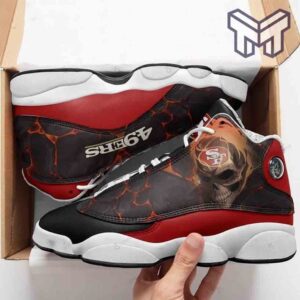 Tubopro San Francisco 49ers AJ13 Sneakers Shoes For Men And Women