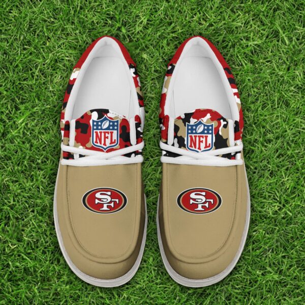 Tubopro San Francisco 49ers Hey Dude Shoes For Men And Women - Image 5