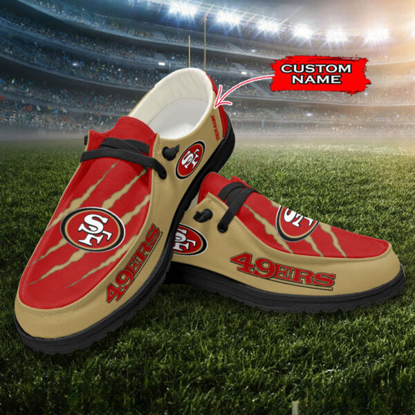 Tubopro San Francisco 49ers Hey Dude Shoes For Men And Women
