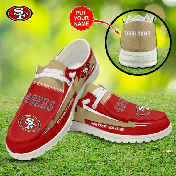 Tubopro San Francisco 49ers Hey Dude Shoes For Men And Women