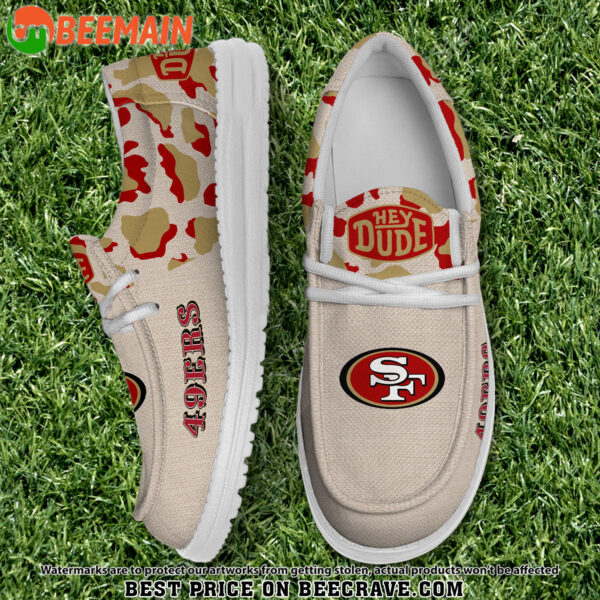 Tubopro San Francisco 49ers Hey Dude Shoes For Men And Women