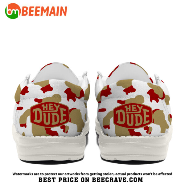 Tubopro San Francisco 49ers Hey Dude Shoes For Men And Women - Image 3