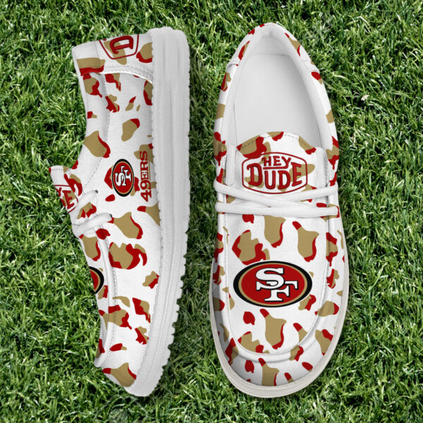 Tubopro San Francisco 49ers Hey Dude Shoes For Men And Women Ver2 - Image 2