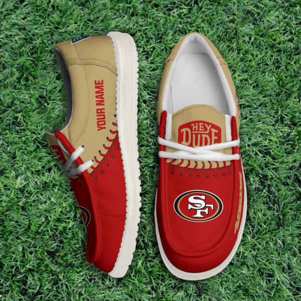 Tubopro San Francisco 49ers Hey Dude Shoes For Men And Women