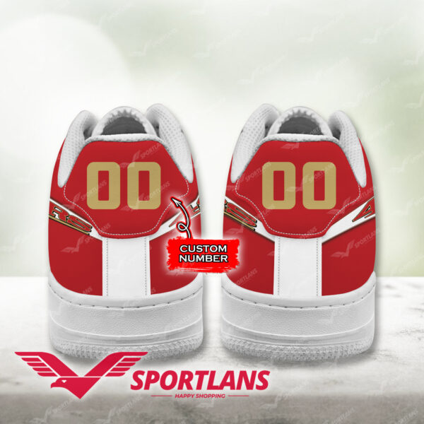 Tubopro San Francisco 49ers NFL Air Low-Top Sneakers Shoes For Men And Women - Image 3